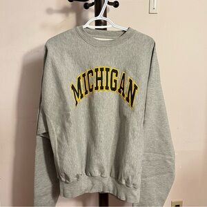 vintage michigan crewneck